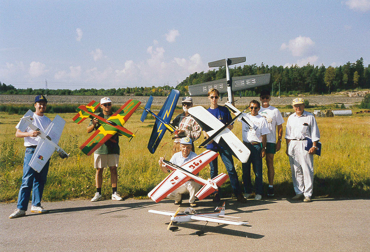 Min premiär i F2B på SM i Tullinge 1996.